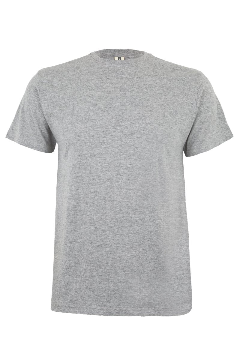 TRICOU MANECA SCURTA GRI HEATHER PALM