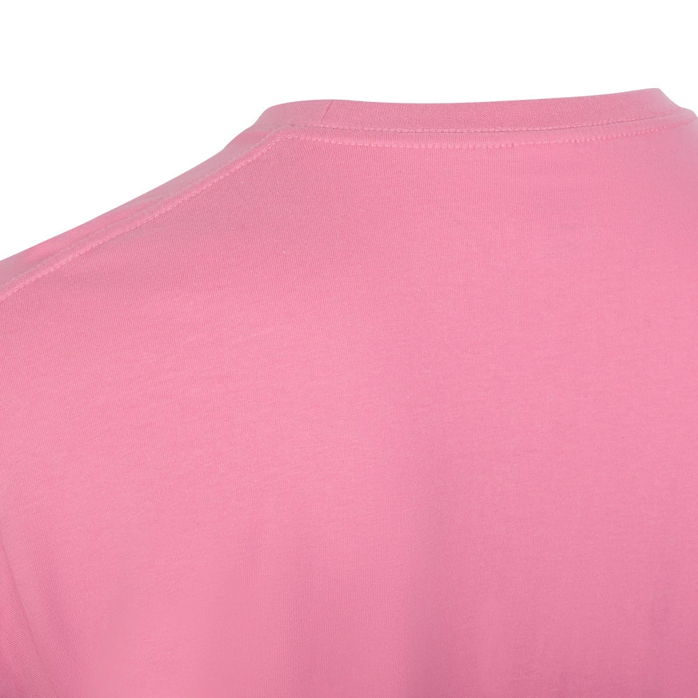 TRICOU MANECA SCURTA ROZ BOMBON PALM