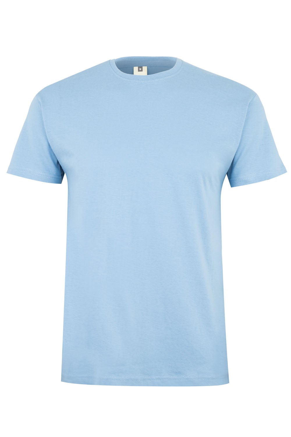TRICOU MANECA SCURTA ALBASTRU CELEST PALM