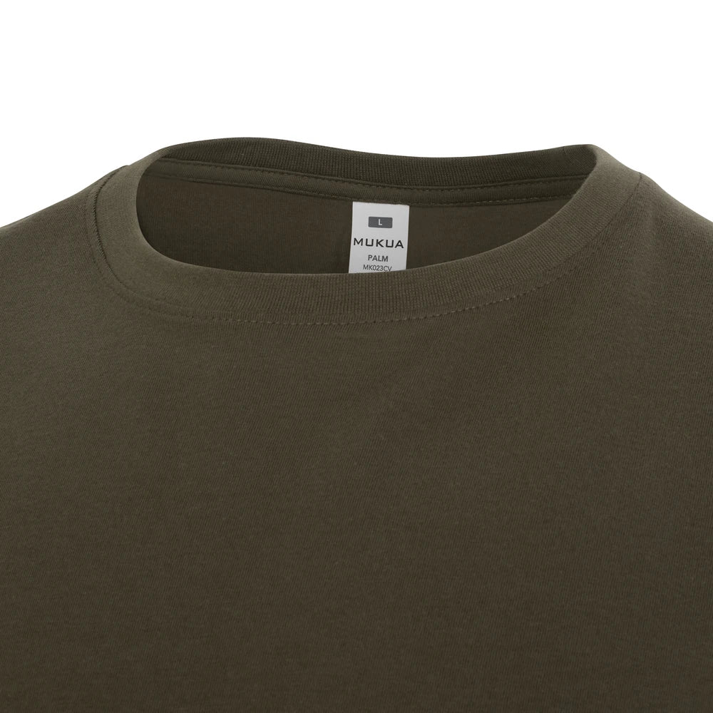 TRICOU MANECA SCURTA VERDE CEATA PALM