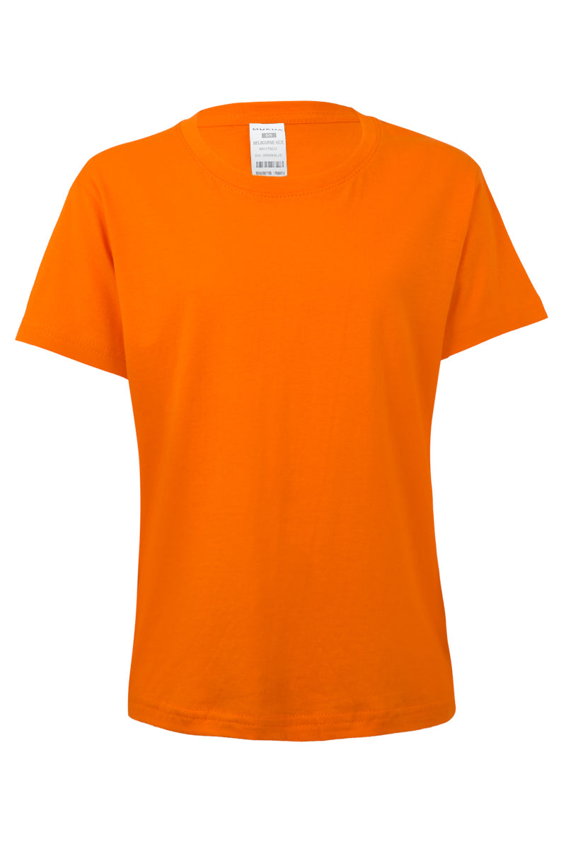 TRICOU COPII MANECA SCURTA PORTOCALIU MELBOURNE