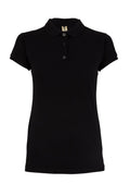 TRICOU POLO DAMA MANECA SCURTA NEGRU NOBBY
