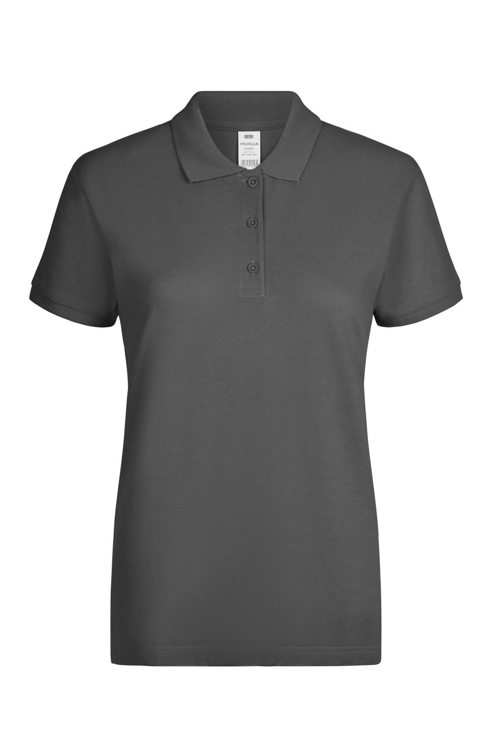 TRICOU POLO DAMA MANECA SCURTA GRI INCHIS NOBBY