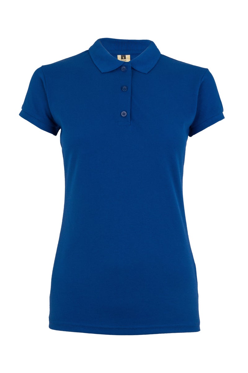 TRICOU POLO DAMA MANECA SCURTA ALBASTRU ROYAL NOBBY
