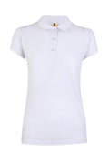 TRICOU POLO DAMA MANECA SCURTA ALB NOBBY