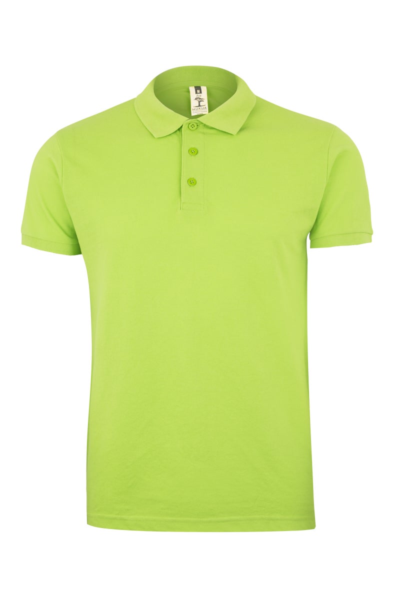 TRICOU POLO MANECA SCURTA LIME GIBSON