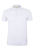 TRICOU POLO MANECA SCURTA ALB GIBSON