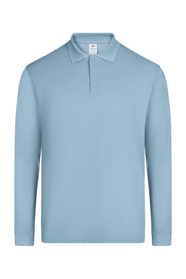 TRICOU POLO MANECA LUNGA ALBASTRU ROYAL CLIFTON