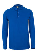 TRICOU POLO MANECA LUNGA ALBASTRU ROYAL CLIFTON