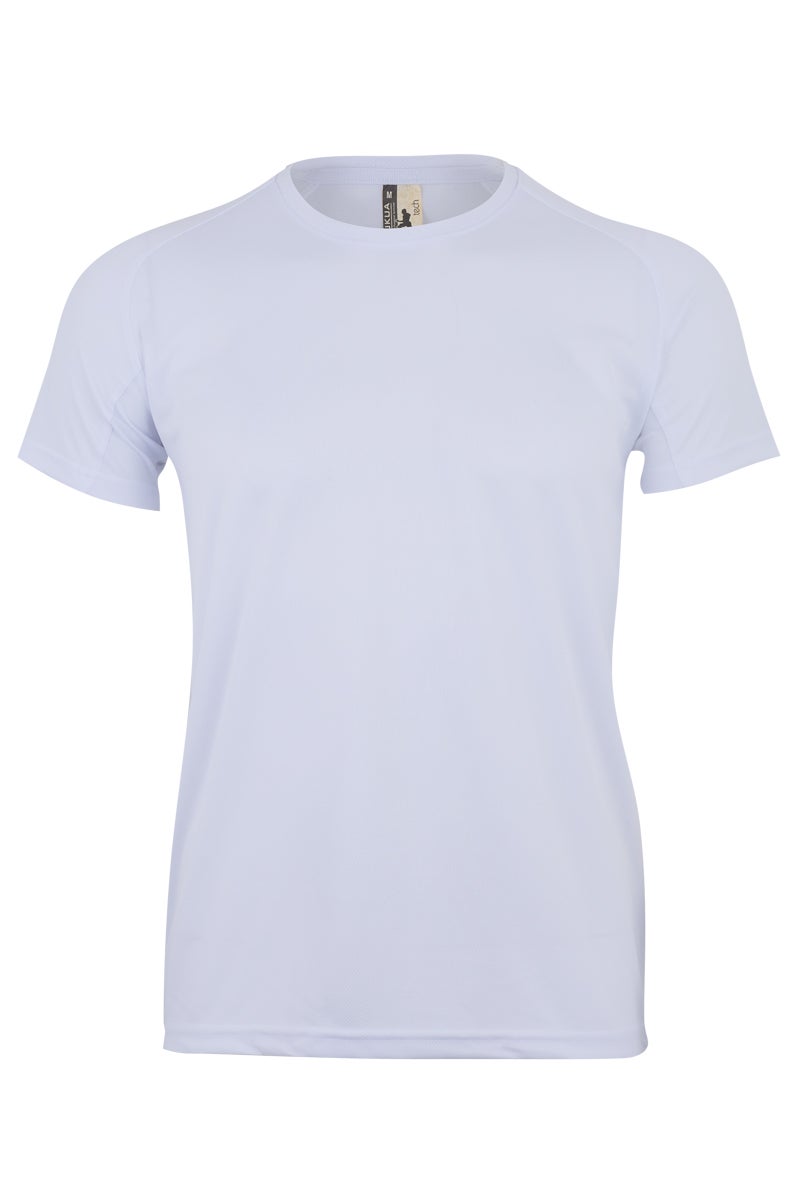 TRICOU MANECA SCURTA ALB TECH