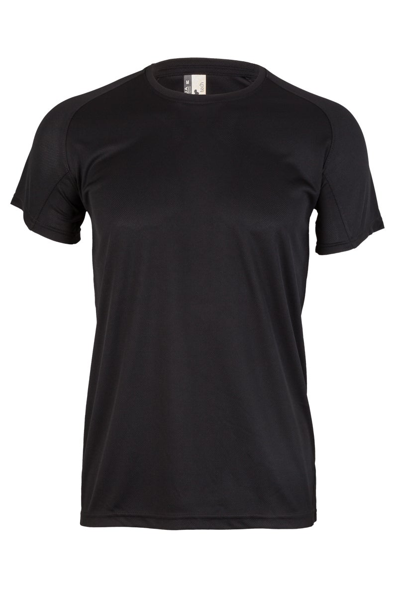 TRICOU MANECA SCURTA NEGRU TECH