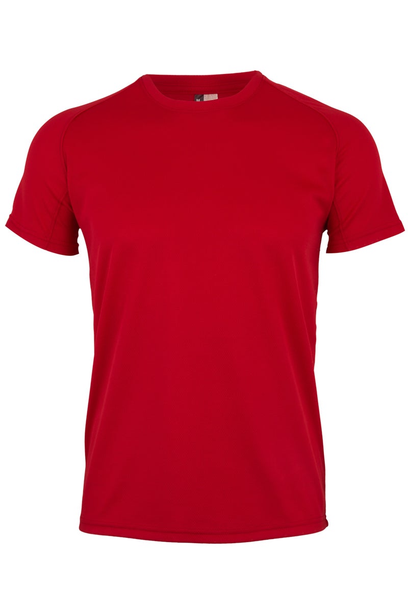 TRICOU MANECA SCURTA ROSU TECH