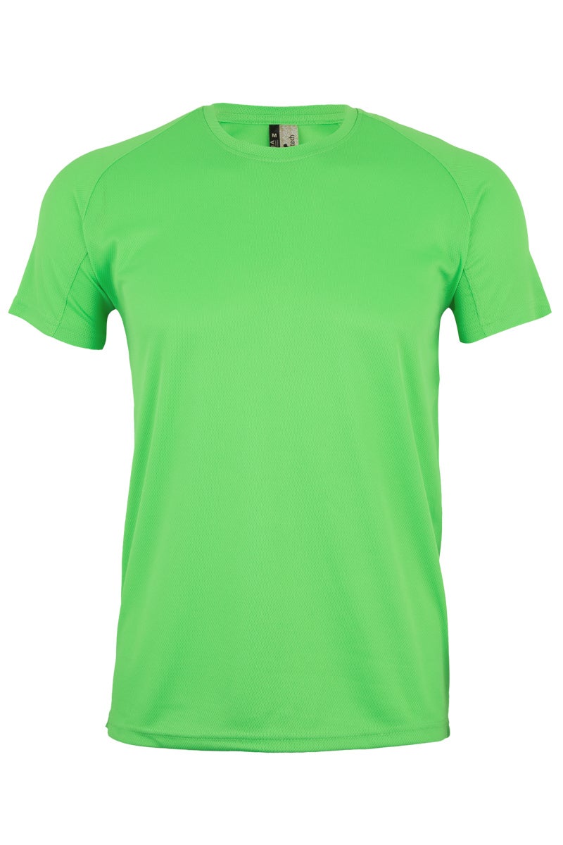 TRICOU MANECA SCURTA LIME FLUO TECH
