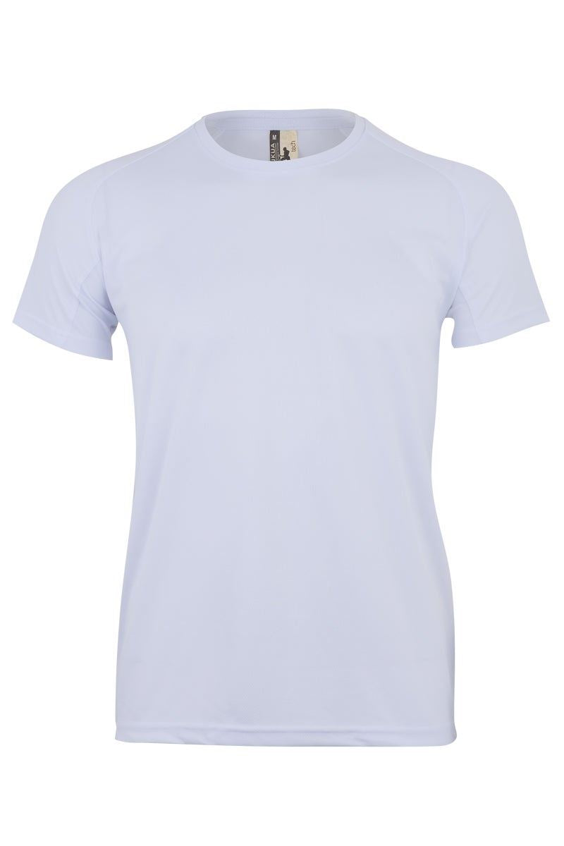 TRICOU COPII MANECA SCURTA ALB TECH