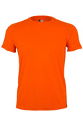 TRICOU COPII MANECA SCURTA PORTOCALIU FLUO TECH