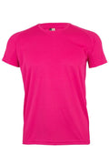 TRICOU COPII MANECA SCURTA ROZ FLUO TECH
