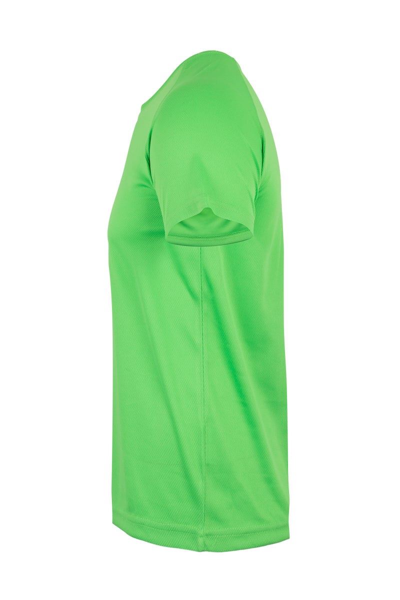TRICOU COPII MANECA SCURTA VERDE LIME FLUO TECH