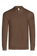 TRICOU POLO MANECA LUNGA MOCHA HOBART