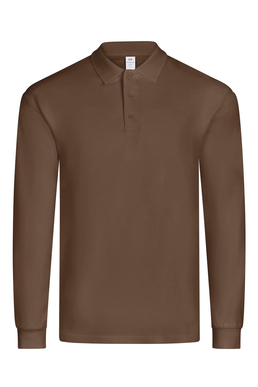 TRICOU POLO MANECA LUNGA MOCHA HOBART