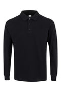 TRICOU POLO MANECA LUNGA NEGRU HOBART