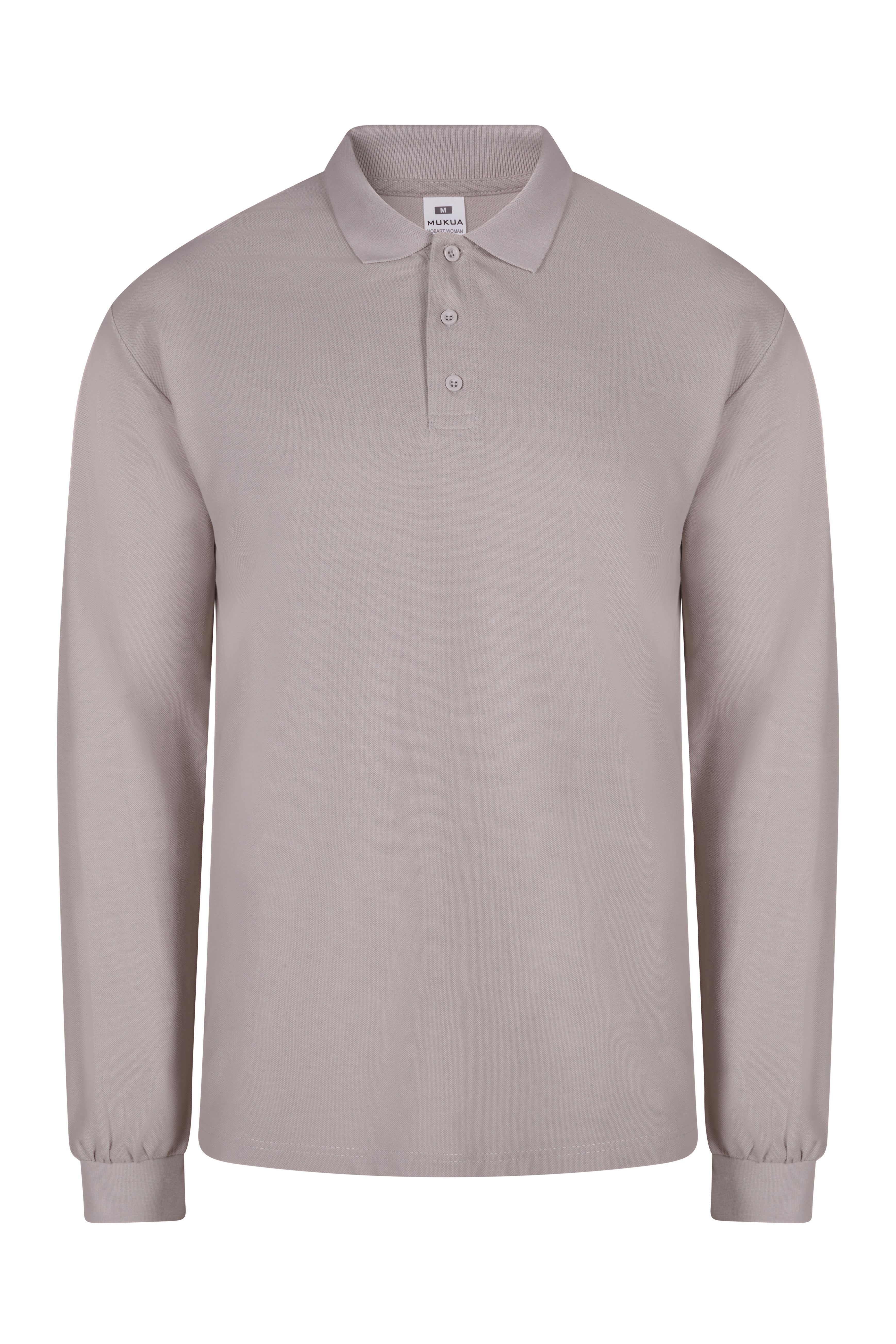 TRICOU POLO MANECA LUNGA GRI NOR HOBART
