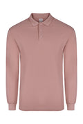 TRICOU POLO MANECA LUNGA ROZ PAL HOBART