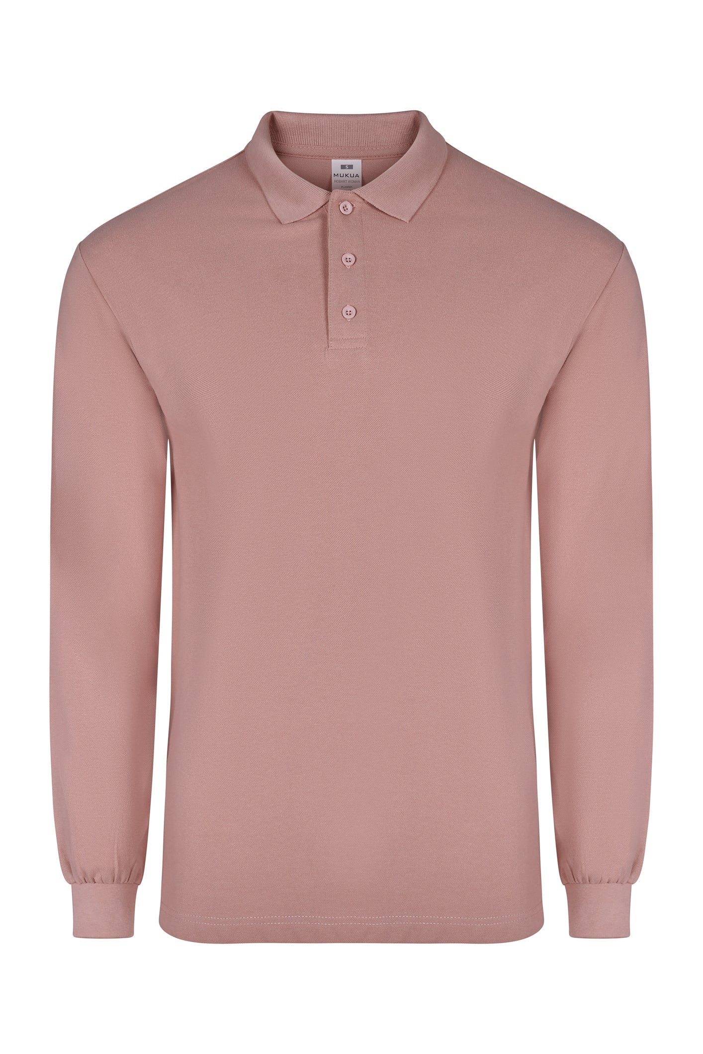 TRICOU POLO MANECA LUNGA ROZ PAL HOBART