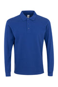 TRICOU POLO MANECA LUNGA ALBASTRU ROYAL HOBART