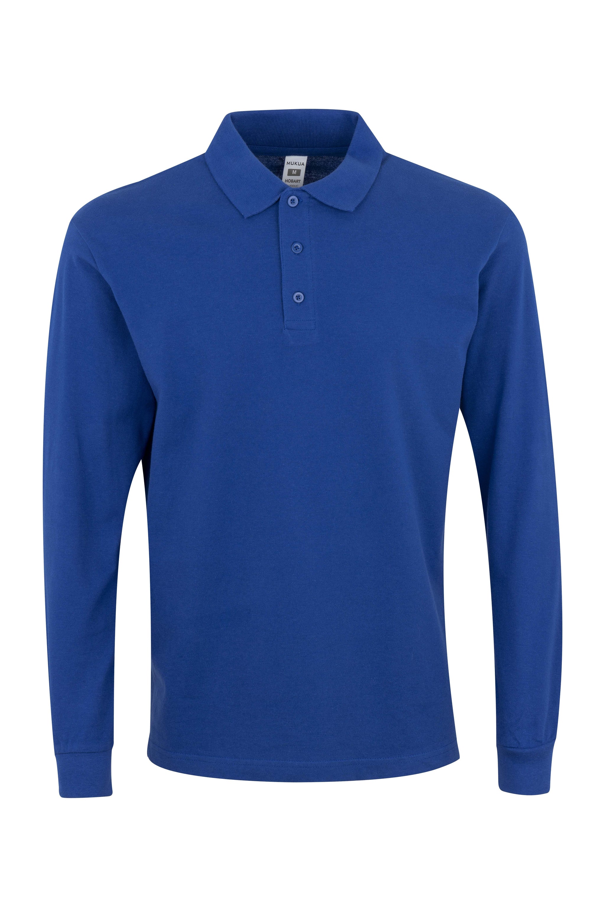 TRICOU POLO MANECA LUNGA ALBASTRU ROYAL HOBART