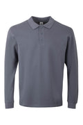TRICOU POLO MANECA LUNGA ALBASTRU CEATA HOBART