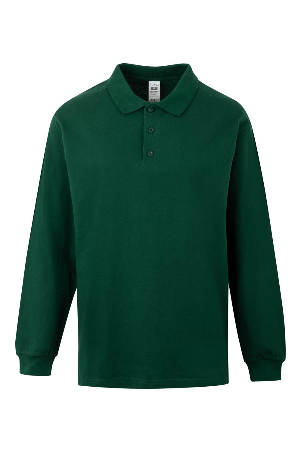 TRICOU POLO MANECA LUNGA VERDE TUBORG HOBART
