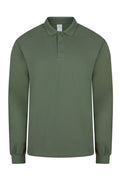 TRICOU POLO MANECA LUNGA VERDE CEAI HOBART