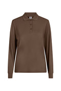 TRICOU POLO DAMA MANECA LUNGA MOCHA HOBART WOMAN