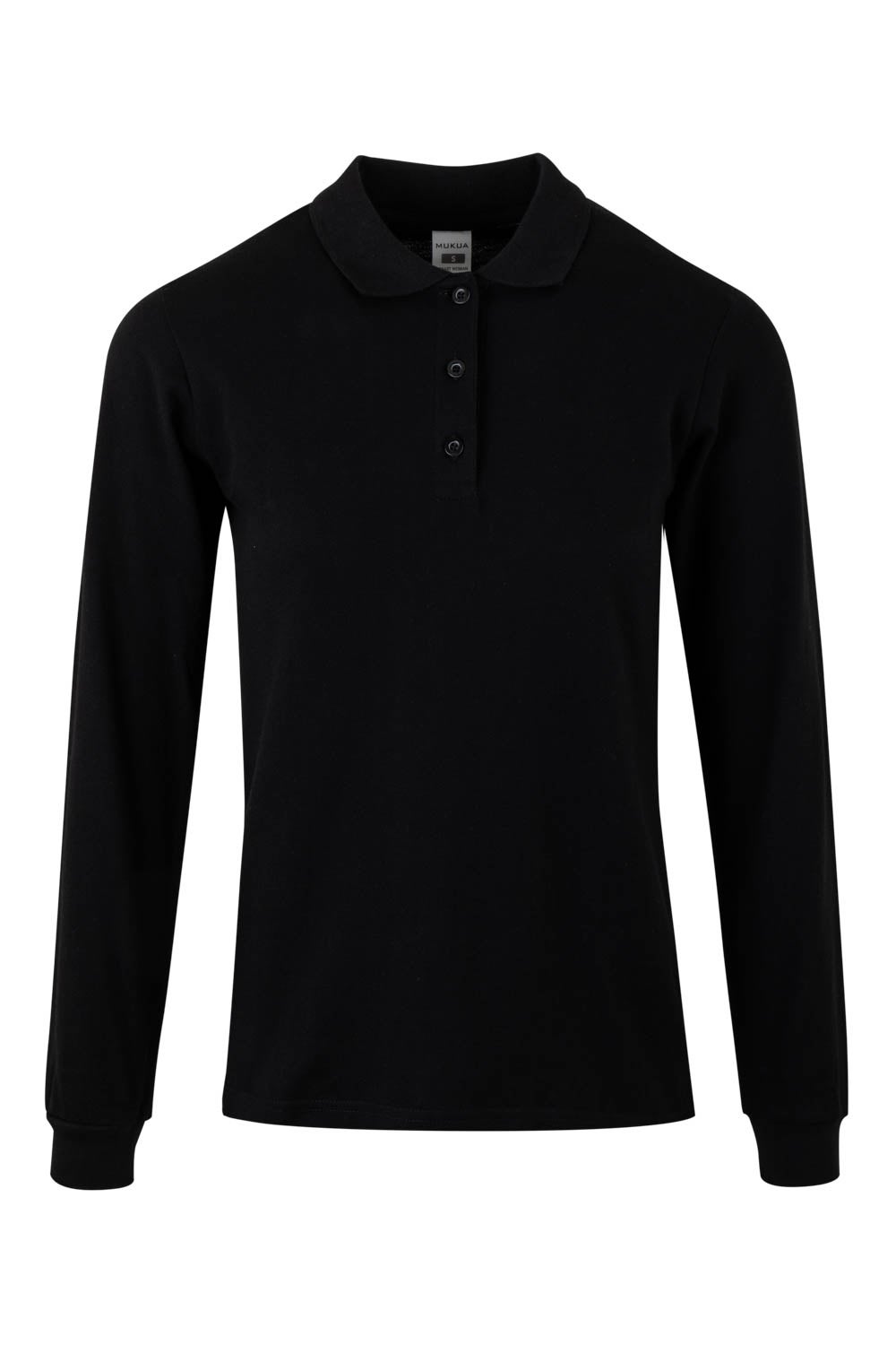 TRICOU POLO DAMA MANECA LUNGA NEGRU HOBART WOMAN