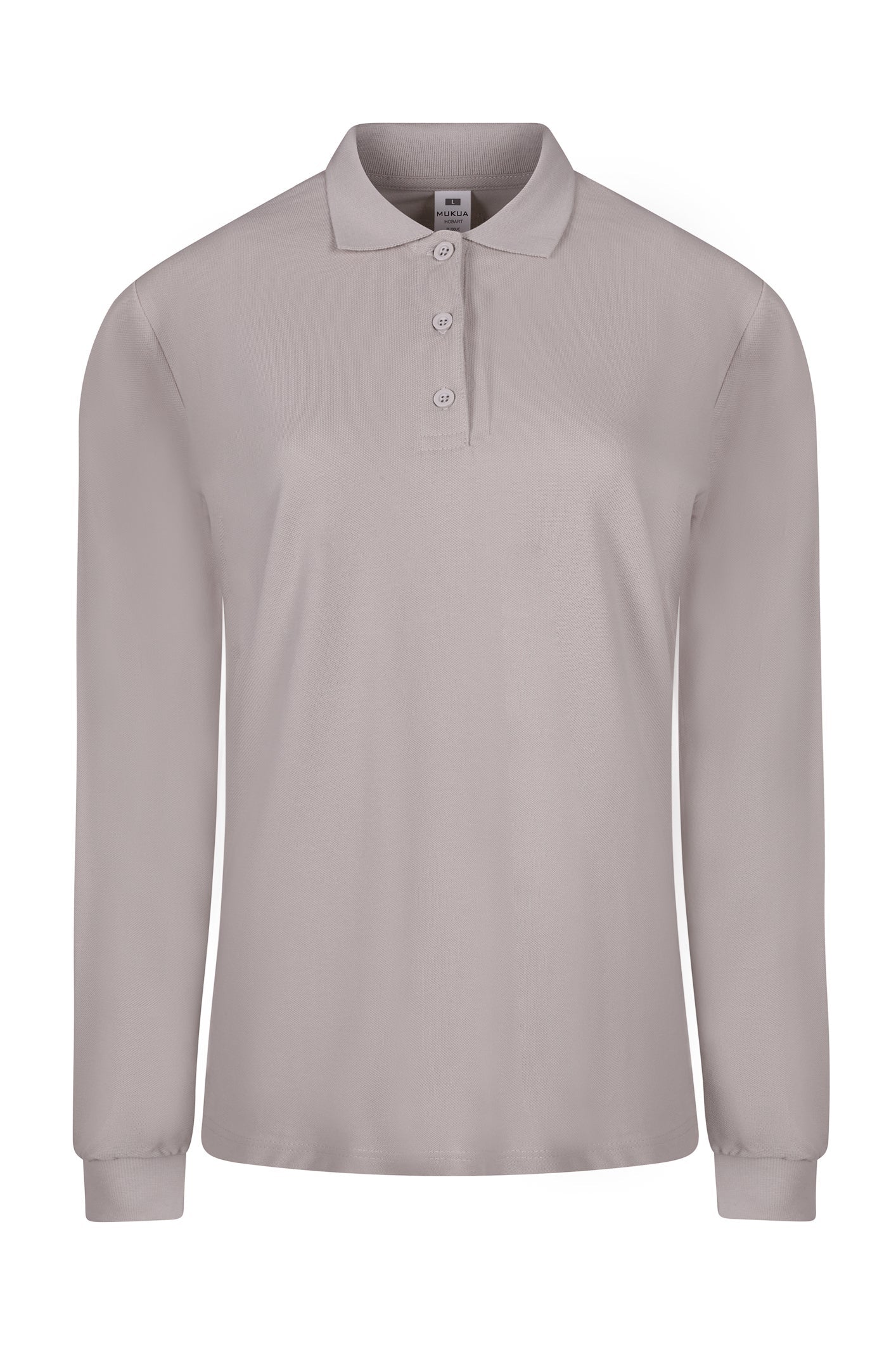 TRICOU POLO DAMA MANECA LUNGA GRI NOR HOBART WOMAN