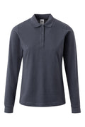 TRICOU POLO DAMA MANECA LUNGA DENIM ALBASTRU HOBART WOMAN