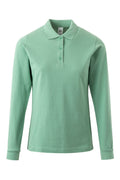 TRICOU POLO DAMA MANECA LUNGA VERDE SAGE HOBART WOMAN