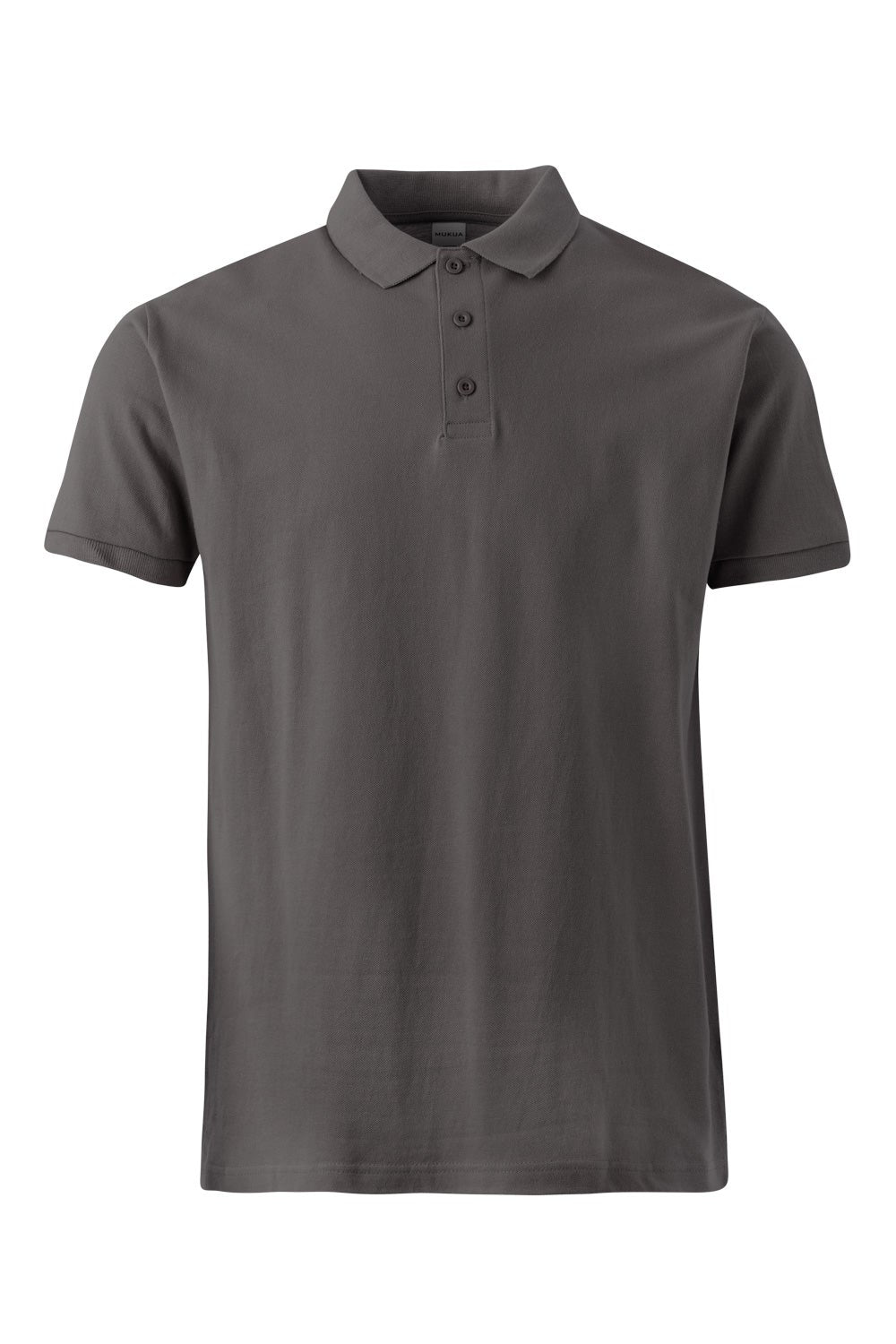 TRICOU POLO MANECA SCURTA GRI INCHIS MACKAY
