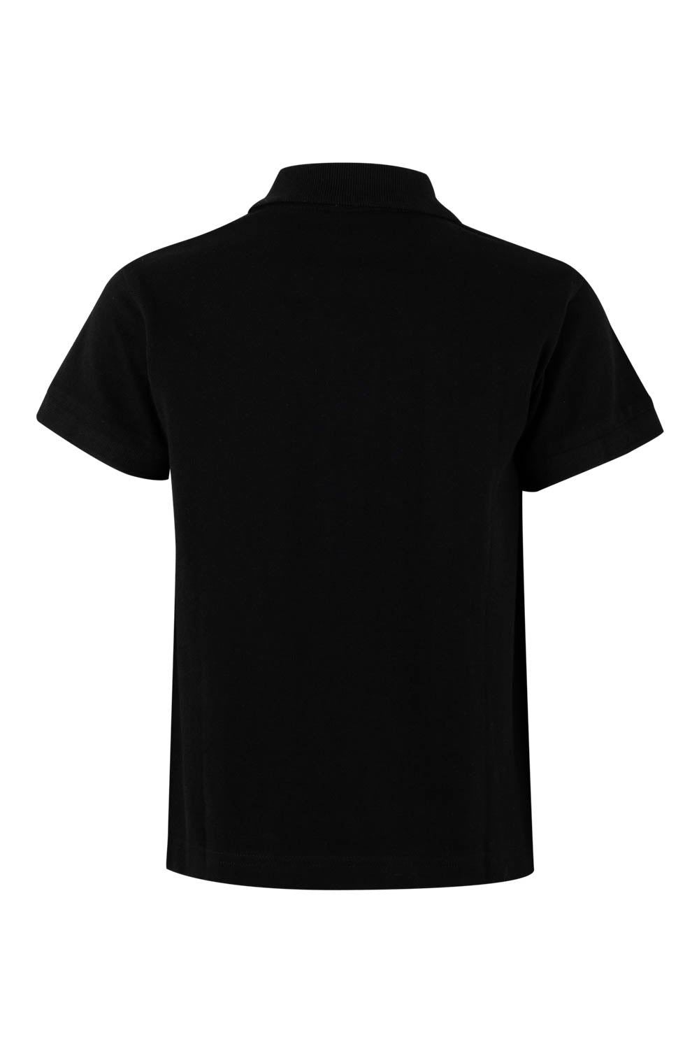 TRICOU POLO COPII MANECA SCURTA NEGRU MACKAY