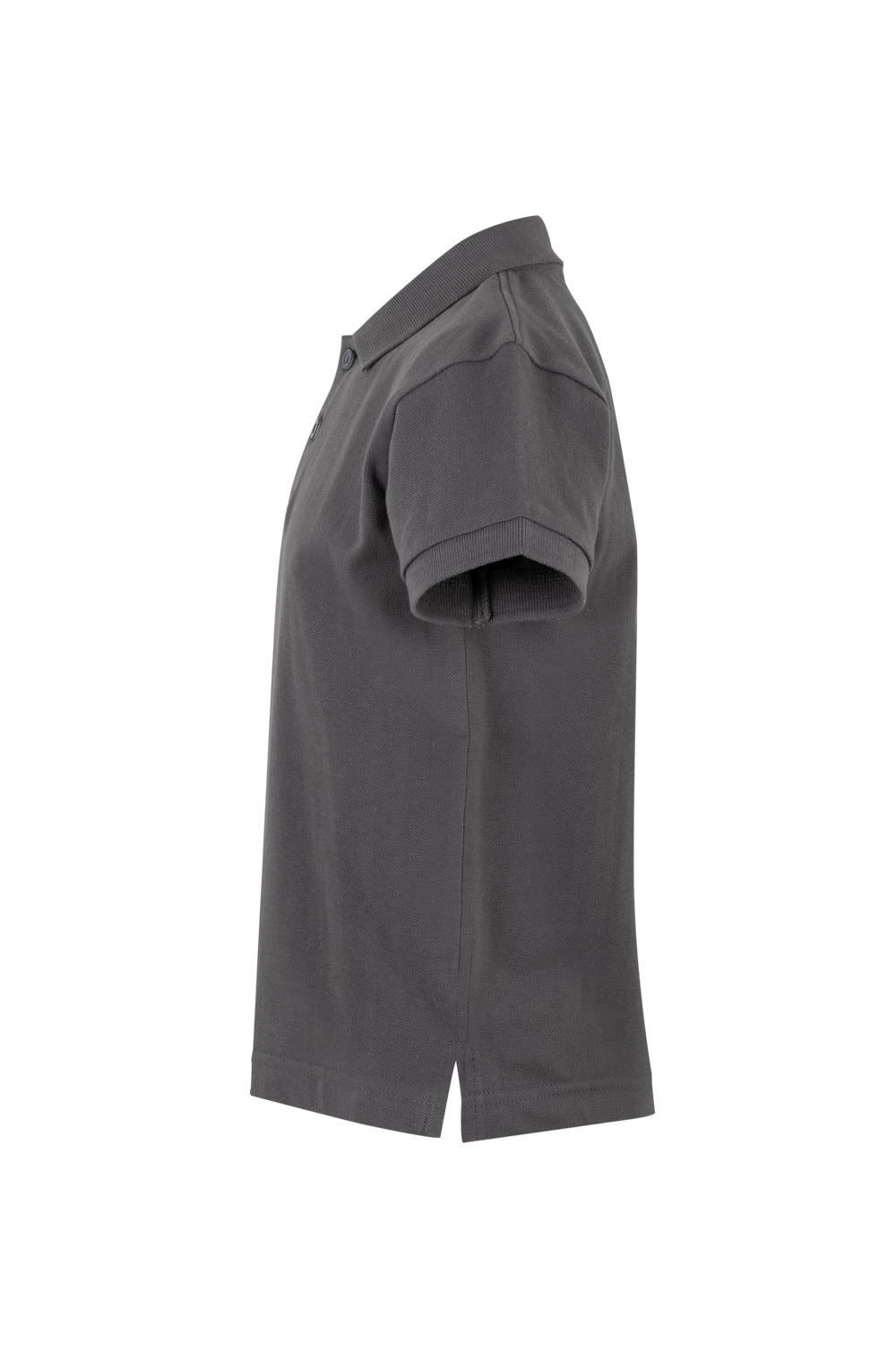 TRICOU POLO COPII MANECA SCURTA GRI INCHIS MACKAY
