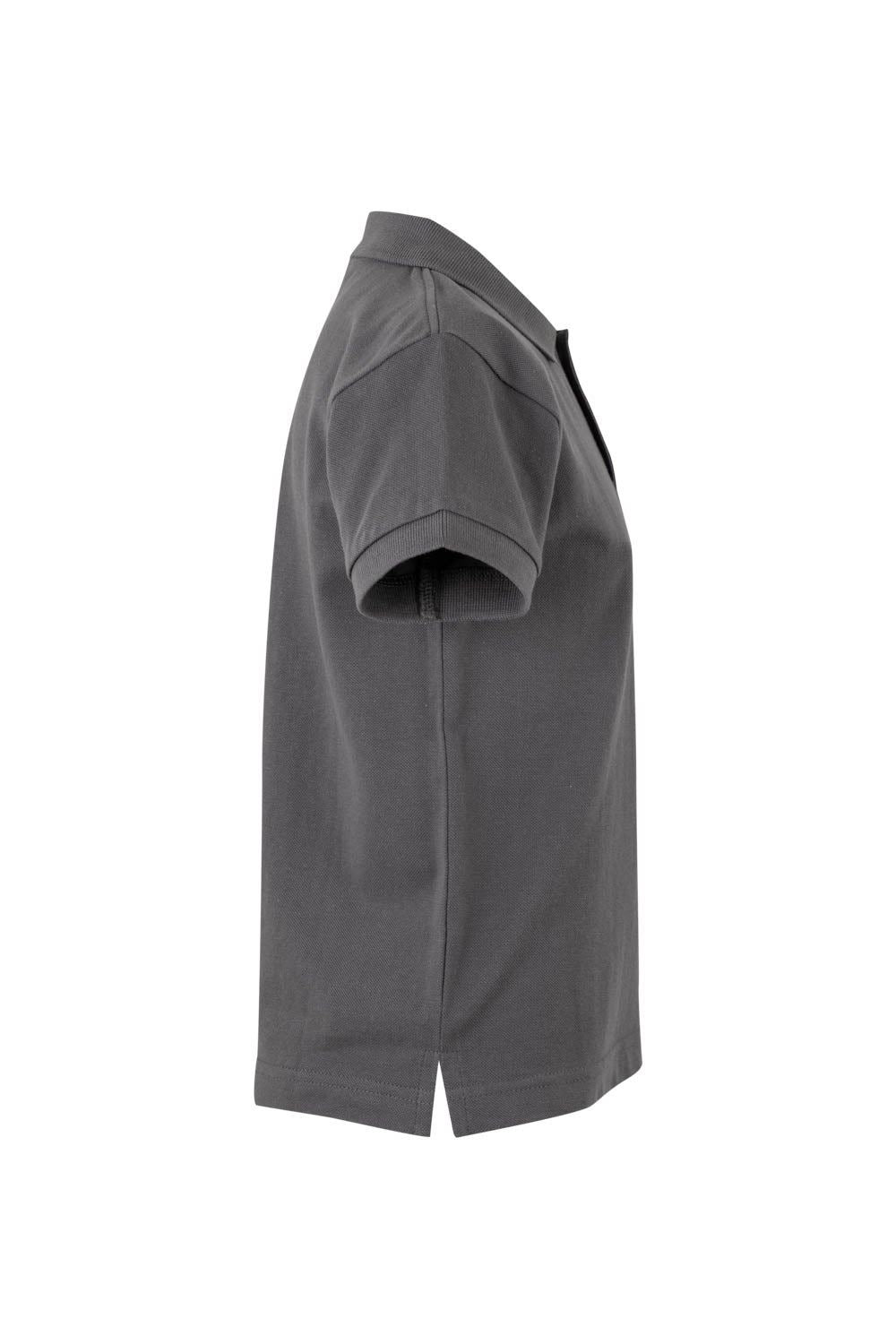 TRICOU POLO COPII MANECA SCURTA GRI INCHIS MACKAY