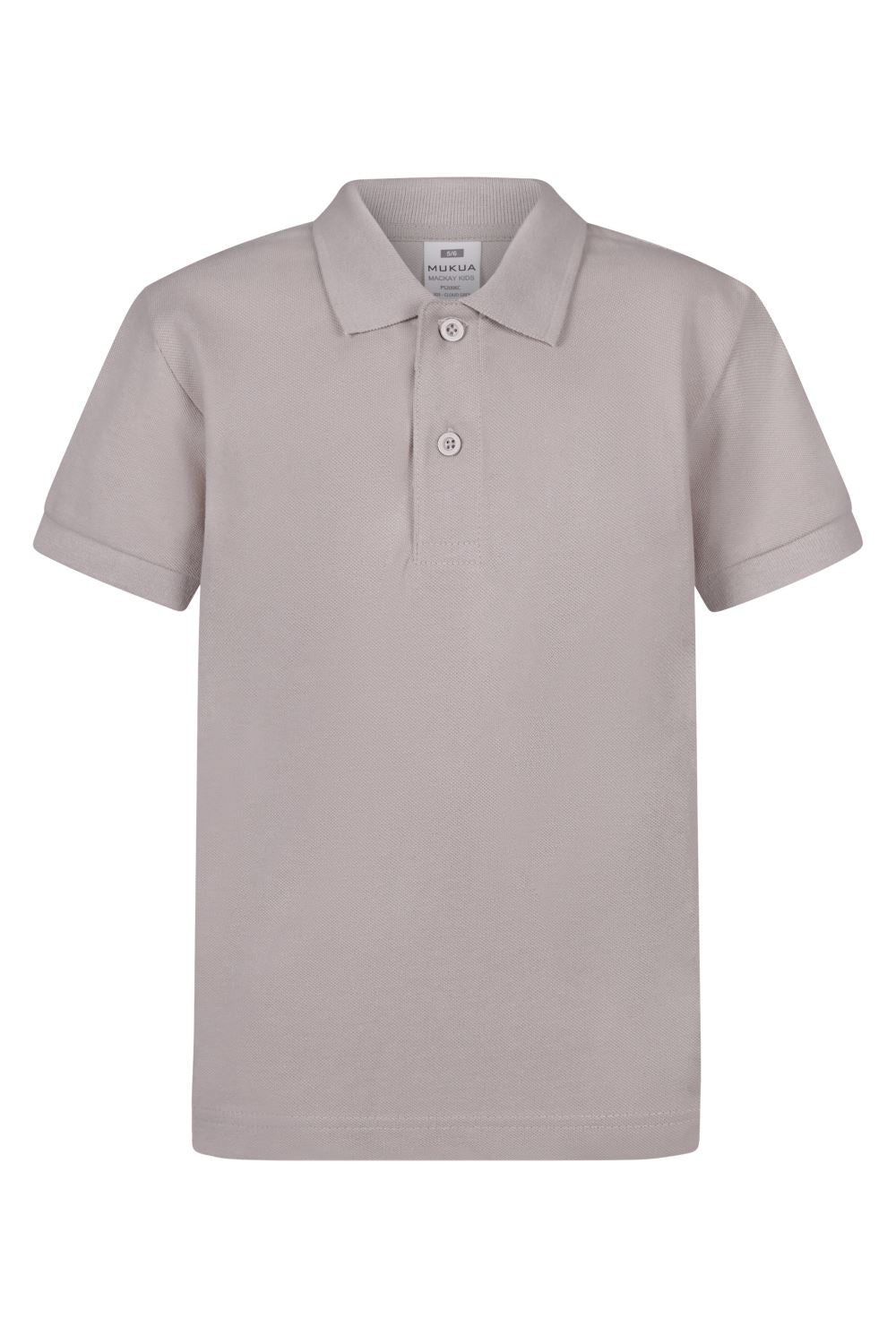 TRICOU POLO COPII MANECA SCURTA GRI NOR MACKAY