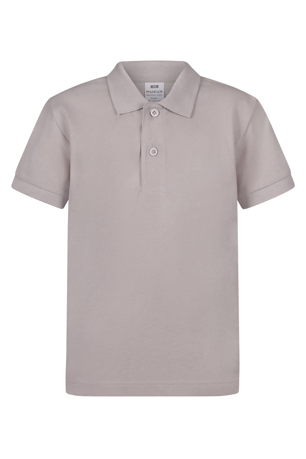 TRICOU POLO COPII MANECA SCURTA GRI NOR MACKAY