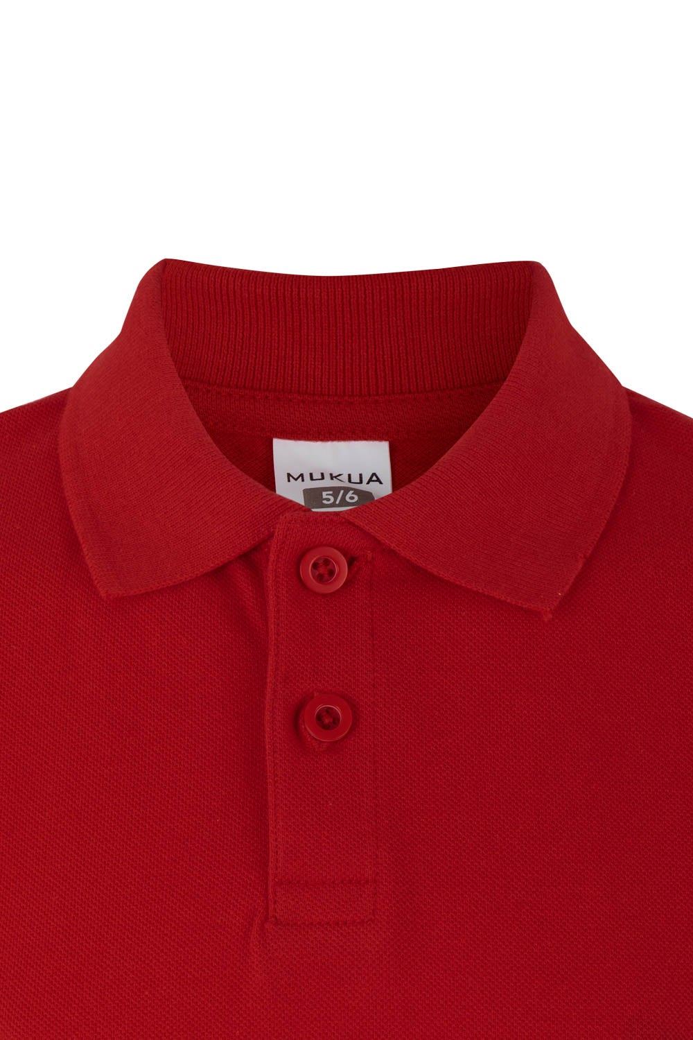 TRICOU POLO COPII MANECA SCURTA ROSU MACKAY