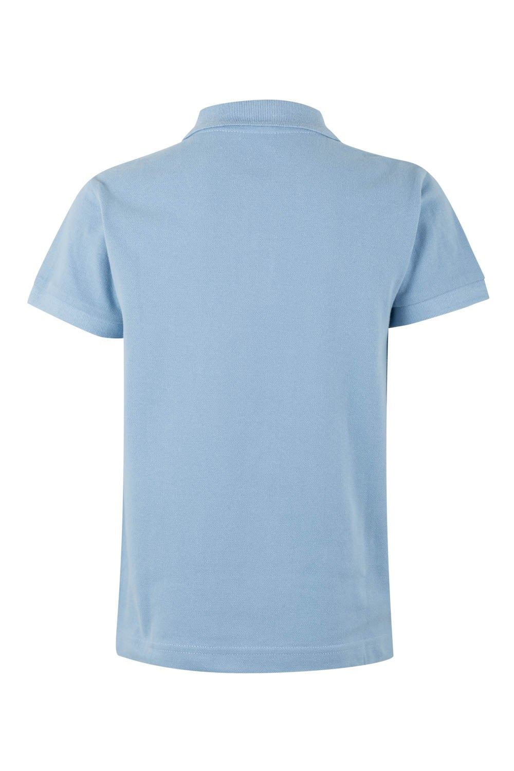 TRICOU POLO COPII MANECA SCURTA ALBASTRU CELEST MACKAY