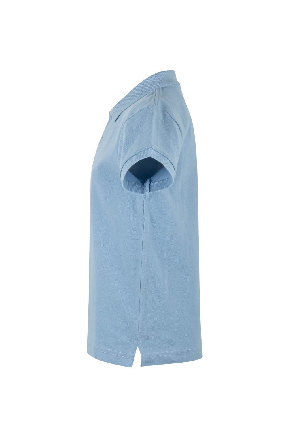TRICOU POLO COPII MANECA SCURTA ALBASTRU CELEST MACKAY