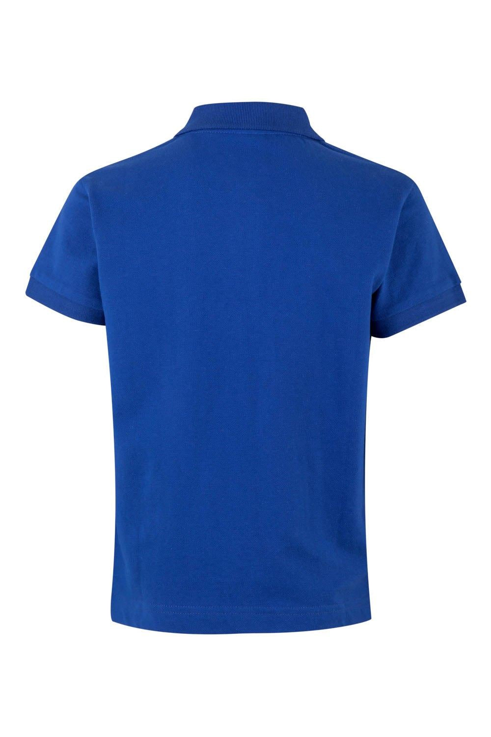 TRICOU POLO COPII MANECA SCURTA ALBASTRU ROYAL MACKAY