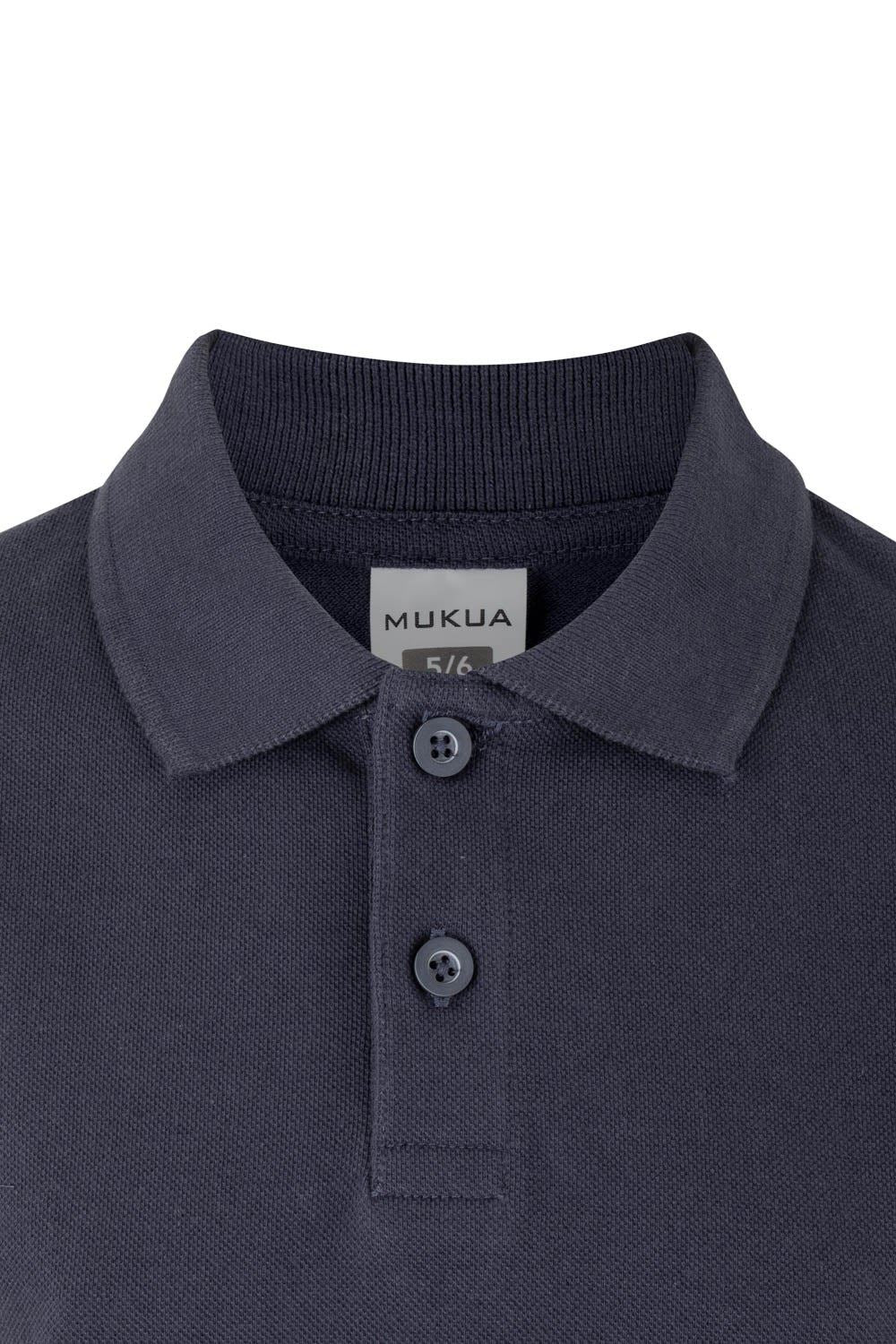 TRICOU POLO COPII MANECA SCURTA ALBASTRU DENIM MACKAY