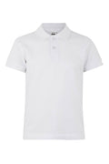 TRICOU POLO COPII MANECA SCURTA ALB MACKAY