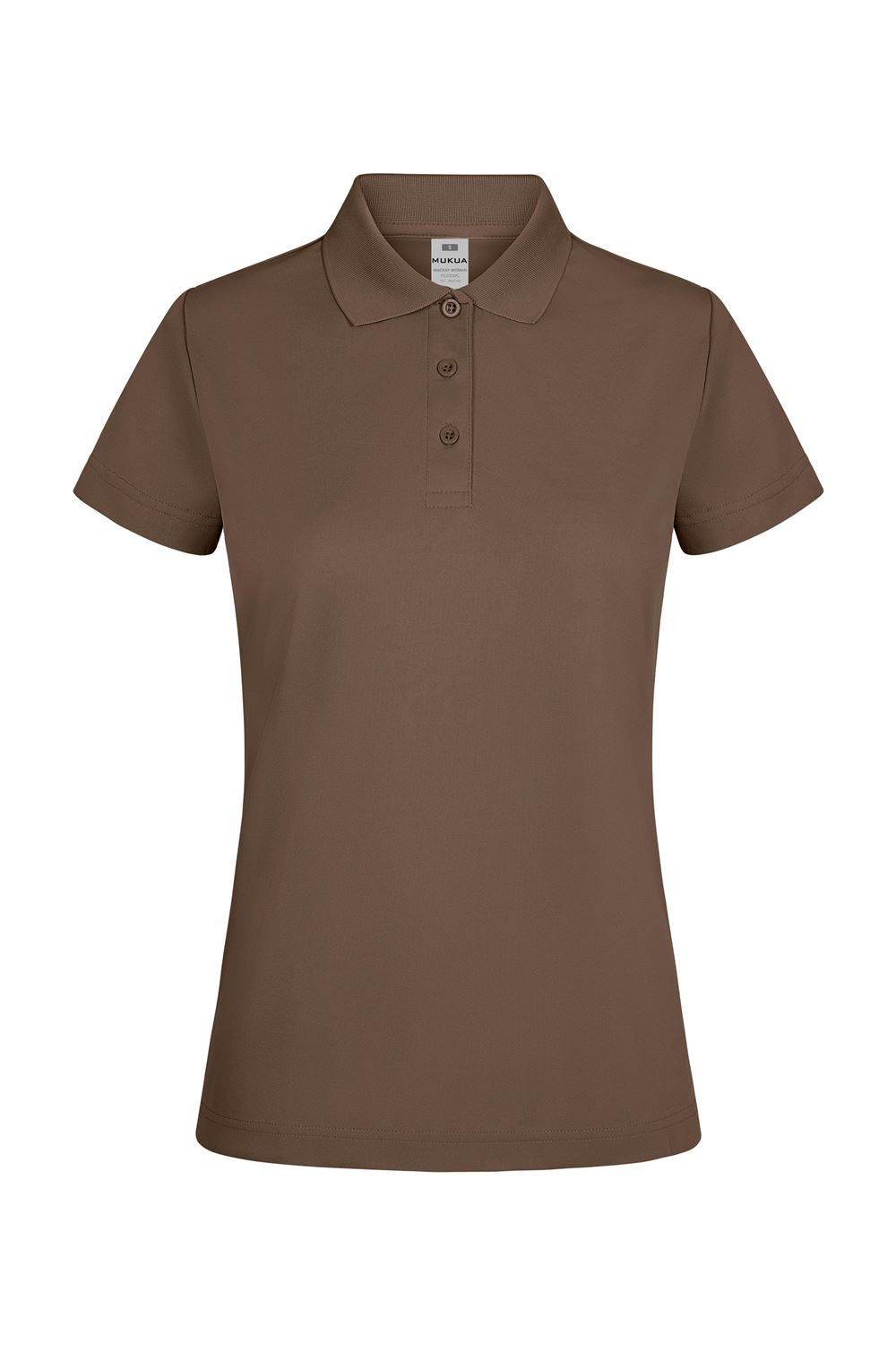 TRICOU POLO DAMA MANECA SCURTA MOCHA MACKAY WOMAN